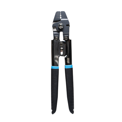 Nomad Design 10" Blue/Black Stainless Big Game Crimp Fishing Crimp Pliers