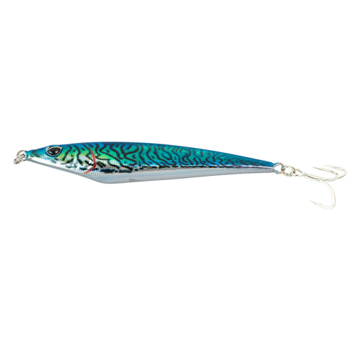 Nomad Design Ridgeback 60g Long Cast Metal Fishing Jig #Silver Green Mackerel