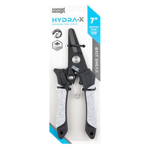 Nomad Design Hydra-X 7" Stainless Steel Bait Shears Cutter Fishing Tool