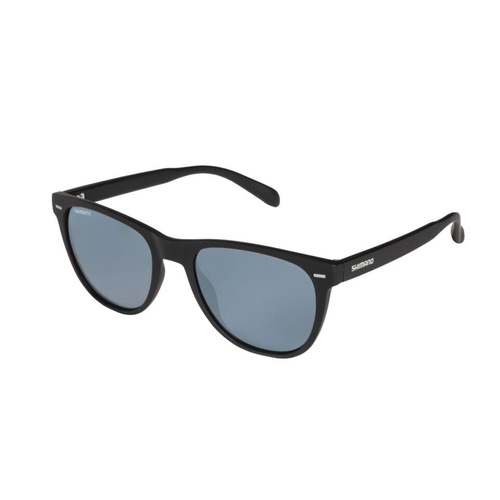 Shimano 2025 Miravel Polarised Matt Black Frame Fishing Sunglasses #Black Lens