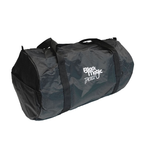 Black Magic Round Heavy Duty Duffle Bag Fishing Tackle Storage
