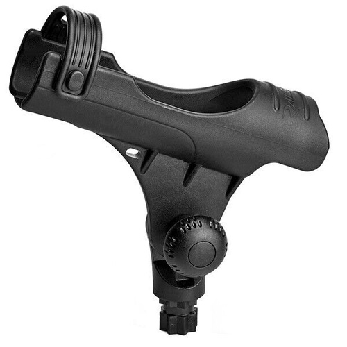 Railblaza Rod Holder R Black Compatible with Baitcast &amp; Spinning Fishing Reel