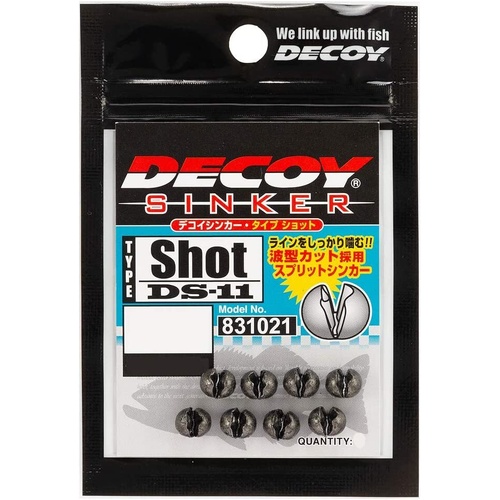 Decoy DS-11 Shot Fishing Sinker - Choose Size