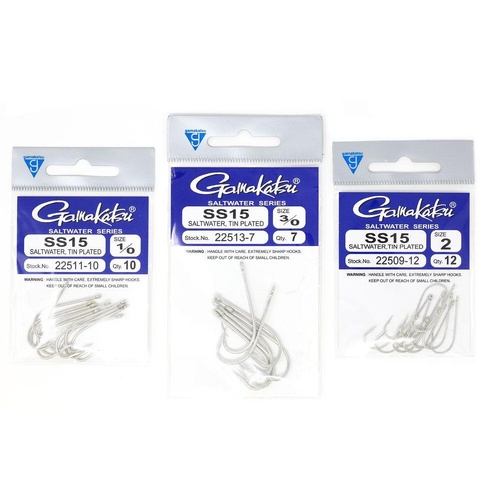 Gamakatsu SS15 Saltwater Fly Fishing Hook - Choose Size