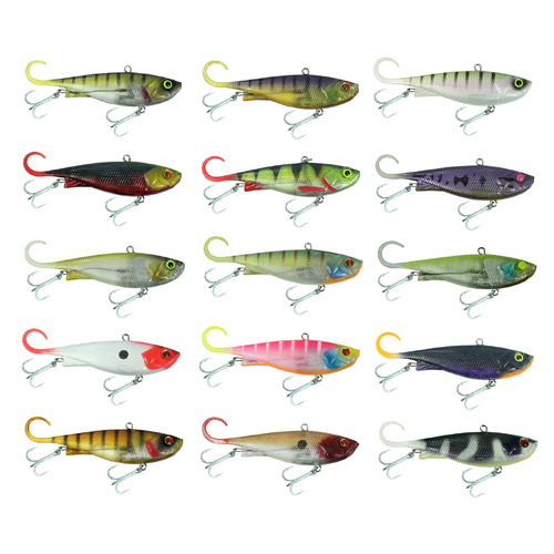 Zerek Lure Fish Trap 110mm Soft Vibe Fishing Lure - Choose Colour