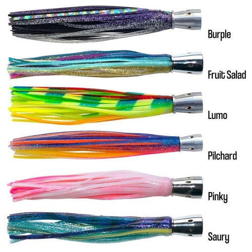 Black Magic Jetsetter 177mm Maxi Rigged Skirted Game Fishing Lure - Choose Colour