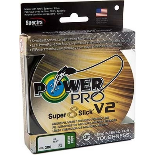 Power Pro Super Slick V2 Moonshine 300yd Braid Fishing Line