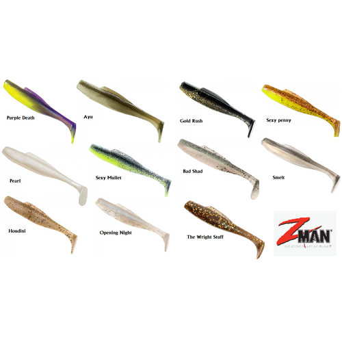 ZMan DieZel MinnowZ 5" Inch Soft Plastic Fishing Lure Zman Z Man Minnows