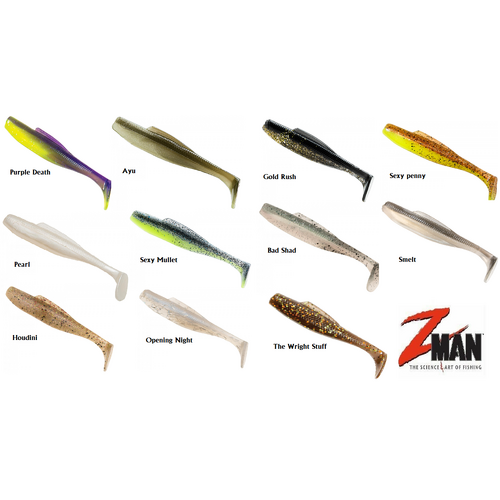 ZMan DieZel MinnowZ 7" Inch Soft Plastic Fishing Lure Zman Z Man Minnows